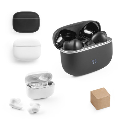 CAUBY. Auriculares sem fios com ANC e 10h de autonomia em ABS reciclado (100 rABS)